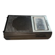 Vintage Panasonic AM Radio R-1019 w/ Case - Tested & Working - Taiwan image 6