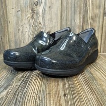 Softwalk GREYS ANATOMY Meredith Women Nursing Shoes SZ 10.5 Leather Blue Paisley - £23.66 GBP