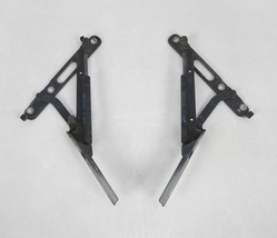 BMW E36 Black Trunk Lid Support Arms Mounting Hinges Left Right M3 1992-... - $29.70