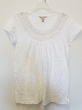 Banana Republic embroidered tshirt, size M - £15.89 GBP