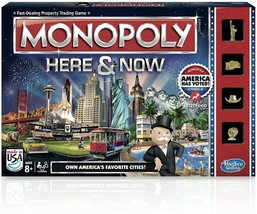 Monopoly Here and Now: US Edition (2015) **USED** - £18.99 GBP