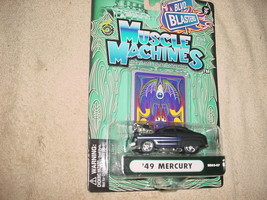 MUSCLE MACHINES BB03-07 &#39;49 MERCURY FLAT BLACK FREE USA SHIPPING - $11.29