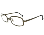 Vintage la Eyeworks Eyeglasses Frames TUNEUP 573 Brown Rectangular 50-20... - $60.66