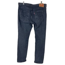 Levi’s 511 Straight Leg Jeans Mens Size 36 Measure 36x31 Blue Dark Wash Denim - £17.26 GBP
