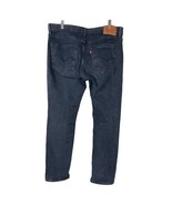 Levi’s 511 Straight Leg Jeans Mens Size 36 Measure 36x31 Blue Dark Wash Denim - $21.60
