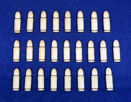 Bullet Tokens Markers Laser Cut MDF FAST SHIPPING US SELLER - $2.99