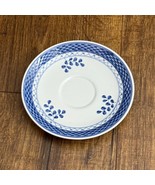K.F. Denmark Porcelain Blue &amp; White Porcelain Saucer - $147.62 MXN