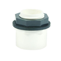 Everbilt 1 in. to 1-1/2 in. PVC Water Heater Drain Pan Fitting - £5.46 GBP