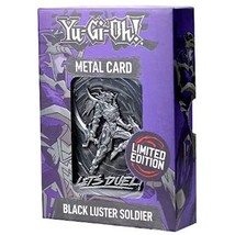 Yu-Gi-Oh! Black Luster Soldier Metal Card - £29.03 GBP