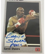 Earnie Shavers Signed Autographed 1991 AW Sports Boxing Card - $379.94 MXN