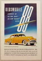 1951 Print Ad Oldsmobile 88 with Rocket Engine 4-Dr Hydra-Matic Drive Olds - £7.84 GBP