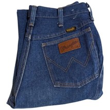 Wrangler Womens Jeans USA Size 14x32 Blue Bootcut Flare Denim Vintage AL... - $34.65