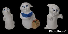 Vintage Halloween Ghost Family Figurines Molds 80&#39;s Set of 3 - £19.78 GBP