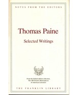Franklin Library Notes from the Editors Thomas Paine Selected Writings - €6,62 EUR