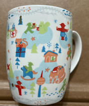 Ampelmann Berlin Germany Winter Scene Mug Cup Cats; Mugs; Snow; Gifts - £27.64 GBP