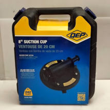 8 in. Vacuum Pump Suction Cup 242 lb Lifting Capacity for Large Format Tile - $29.30