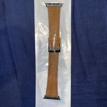 NEW Genuine Leather Apple Watch Band fits 38/40/41mm for Series 4,,5,6,7,8,9, SE - £4.18 GBP