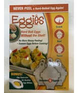 Eggies Hard Boiled Egg Cooker Crack Boil Twist Separator No More Peeling... - $373.28 MXN