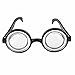 Funny Nerd Thick Lense GEEK GLASSES Professor Bookworm Cosplay Costume Accessory Item image 6