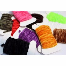 Tigofly 10 Colors Worms Rayon Yarn Tinsel Chenille Floss Line Thread ly Bugger N - £55.14 GBP