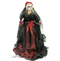 La Rosa Catrina Halloween Doll 20&quot; Day of Dead Los Muertos Florence FGS7... - £71.01 GBP