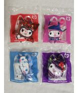 New McDonald’s Happy Meal Yu-Gi-Oh x Hello Kitty Plush Toys Lot Of 4 - $39.67 CAD