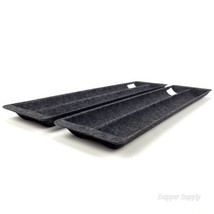 (Lot Of 2) Ikea UPPDATERA Dark Grey Sliding Organizer for Drawer  - $27.62