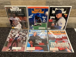 Vintage Sports Illustrated Lot of 5 Issues 1992-2000 Willie Mays, Tiger ... - £18.86 GBP