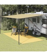 vidaXL Tent Carpet 98.4x236.2&quot; Beige - $101.53