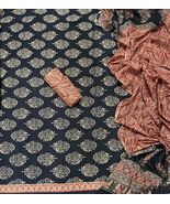  Printed Indian Suits-3 PC Unstitched Suit Set for Girls-Top Bottom &amp; Du... - $60.00