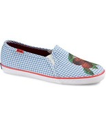 KEDS Champion Fruit CHERRIES Canvas SHOES Breathable Flexible Gingham Up... - $108.50 CAD