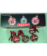 Christmas Ornaments Home For The Holidays Set Of 3 - $29.85 CAD