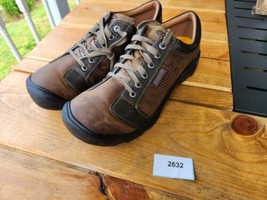 Keen Austin 1007722  Brown Leather Lace Up Oxford Comfort Shoes Men’s Sz US 13.0 - £76.55 GBP