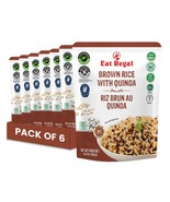 Eat Regal Brown Rice with Quinoa, Pack of 6, 8.8oz, Side Dish, Source of... - $281.78 MXN
