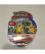 Pokemon Pikachu &amp; Grookey Battle Figure 2 Pack - Nintendo - Brand New in... - $14.16 CAD