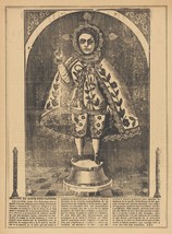 Decor Poster.Wall vintage design.Santo Niño cautivo.Mexico religion art.12678 - $17.82+