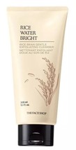 The Face Shop Rice Water Bright Gentle Exfoliating Foaming Cleanser 300ml - £14.13 GBP