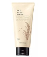 The Face Shop Rice Water Bright Gentle Exfoliating Foaming Cleanser 300ml - £13.95 GBP