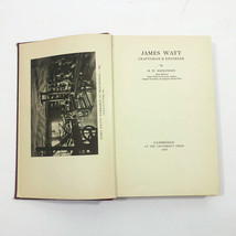 James Watt Craftsman and Engineer by H.W. Dickinson Cambridge Press 1936 - $49.49