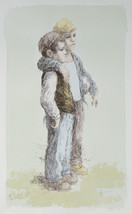 &quot;Soccer Player&quot; by William Weintraub Signed Artist&#39;s Proof AP Hand Colored Litho - £103.54 GBP