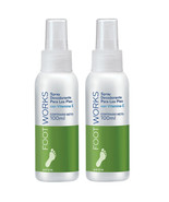 2 PACK Avon Foot Works Deodorising Foot And Shoe Spray Odor Neutralizing... - €16,27 EUR