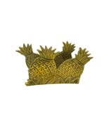 Vintage Andrea by Sadek Brass Pineapple Napkin or Letter Holder 5x4 - £19.43 GBP