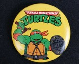 Vintage Teenage Mutant Ninja Turtles Michelangelo 1.5&quot; Pinback Button (A) - $4.37