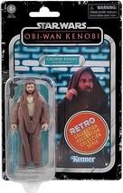Star Wars Retro Collection Obi Wan Kenobi Wandering Jedi 3.75&quot; Action Figure - £7.83 GBP
