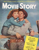 Movie Story 5/1949-Red Canyon-Howard Duff-Ann Blyth-Hogart-Astaire &amp; Rogers-VG - £43.42 GBP
