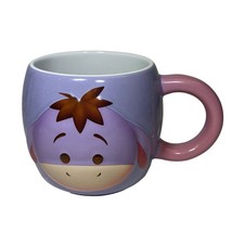 Disney Store Eeyore Tsum Tsum Mug Coffee Cup Winnie the Pooh Purple - £8.80 GBP