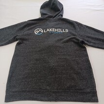 Bella + Canvas LAKEHILLS CHURCH Men's Gray Cotton Blend Pullover Sweatshirt Sz L image 11
