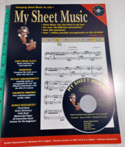 my sheet music CD for windows 95 or higher very good - £5.10 GBP