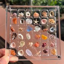 Acrylic Magnetic Seashell Display Box, Ideal for Storing Seashells - £13.38 GBP