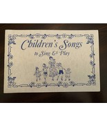 Children’s Songs to Sing &amp; Play - £4.62 GBP